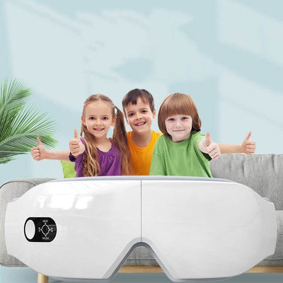 revitalizing Bluetooth Hot Compress Eye Mask and Massager for Ultimate Eye Comfort - ZEEKO.AE
