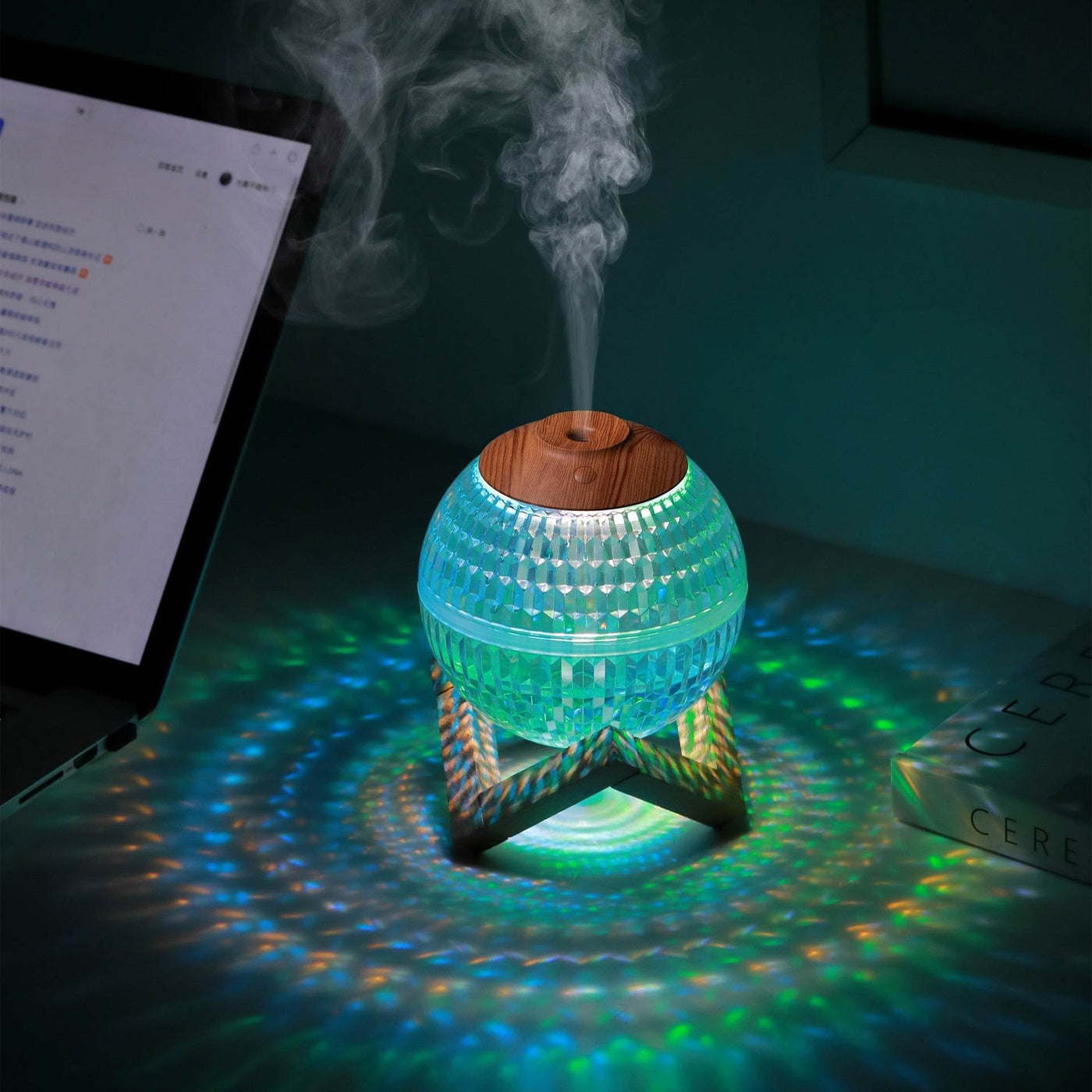 Household Bedroom Crystal Ball Humidifier Desktop - ZEEKO.AE