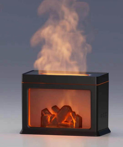 Humidifier Flame Aroma Diffuser - ZEEKO.AE