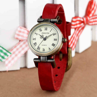 Japanese Literature Forest Women's Retro Quartz Watch - ZEEKO.AE
