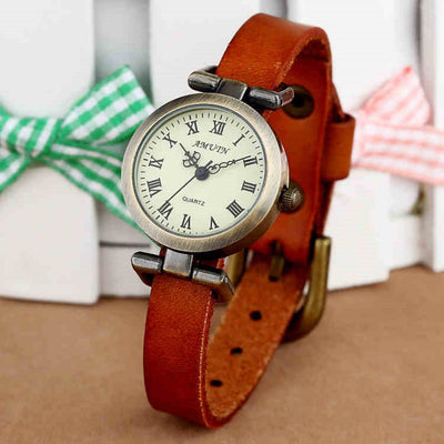 Japanese Literature Forest Women's Retro Quartz Watch - ZEEKO.AE
