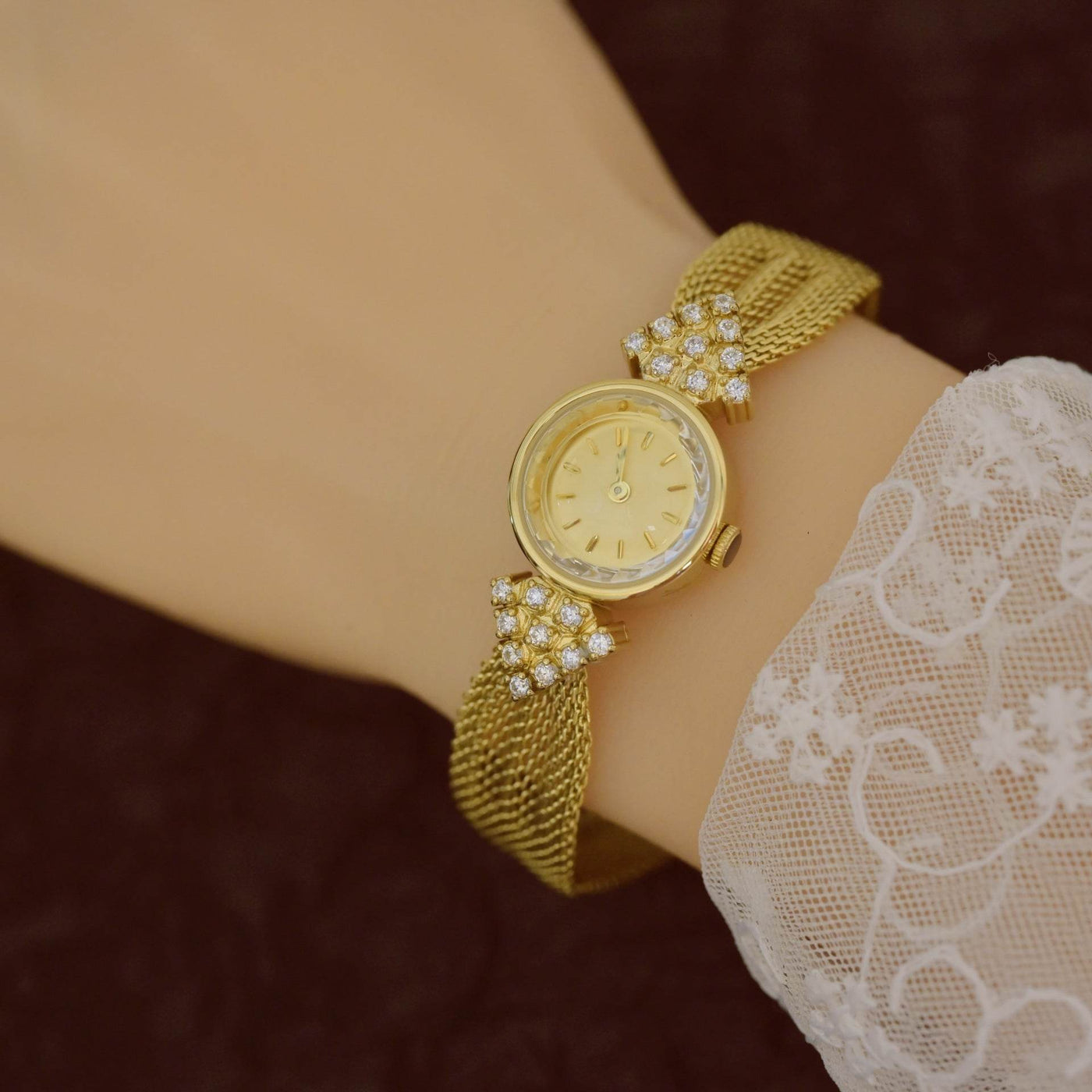 Jewelry Vintage Watches Kaleidoscope Diamond Quartz Women's Watch - ZEEKO.AE