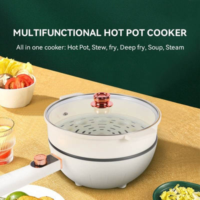 Lac - Multifunctional Electric Cooking Wok (L-7707) © - ZEEKO.AE