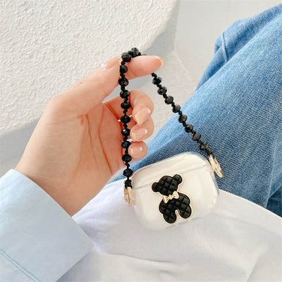 Little Black Bear Binaural Wireless Earphone Silicone Protective Case - ZEEKO.AE