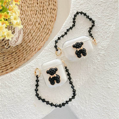 Little Black Bear Binaural Wireless Earphone Silicone Protective Case - ZEEKO.AE