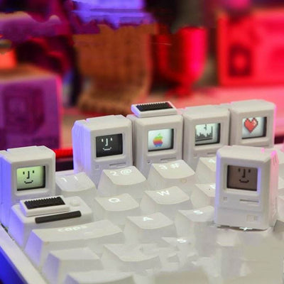 Macintosh Styling Retro Personality Transparent Key Cap - ZEEKO.AE