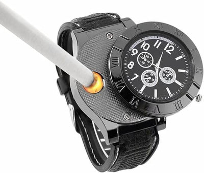 New Military USB Lighter Watch Men's - ZEEKO.AE