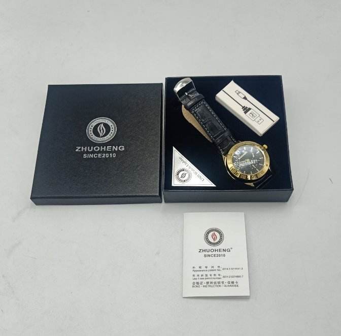New Military USB Lighter Watch Men's - ZEEKO.AE