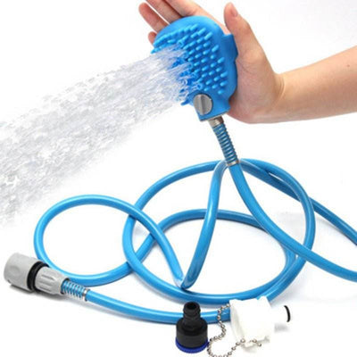 Ultimate Pet Bath & Massage Shower Tool – Comfortable Cleaning Spray Brush for Dogs and Pets - ZEEKO.AE