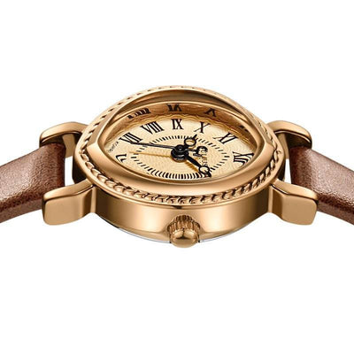 Oval Belt Quartz Movement Waterproof Compact Fashion Watch - ZEEKO.AE