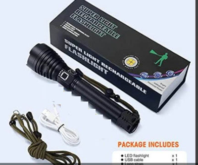 P90 LED Rechargeable Laser Flashlight - ZEEKO.AE