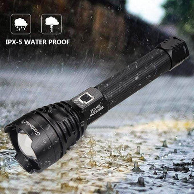 P90 LED Rechargeable Laser Flashlight - ZEEKO.AE