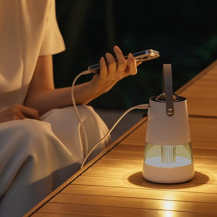 Projection Mosquito Repellent Night Light Dual Purpose Portable Outdoor Mosquito Killer Lamp - ZEEKO.AE