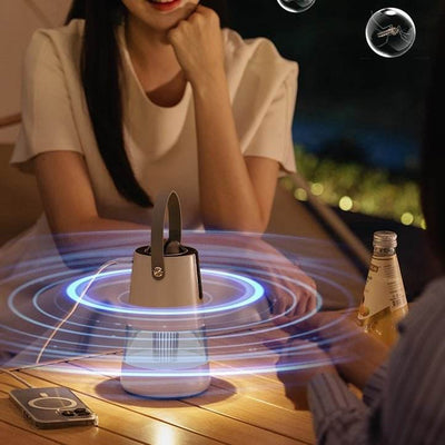 Projection Mosquito Repellent Night Light Dual Purpose Portable Outdoor Mosquito Killer Lamp - ZEEKO.AE