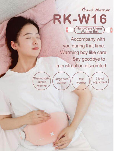 Rechargeable Relaxation Menstrual Pain Patch Relieving Massage Belt - ZEEKO.AE