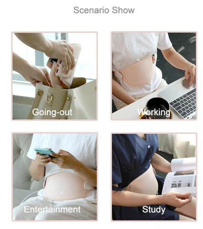 Rechargeable Relaxation Menstrual Pain Patch Relieving Massage Belt - ZEEKO.AE