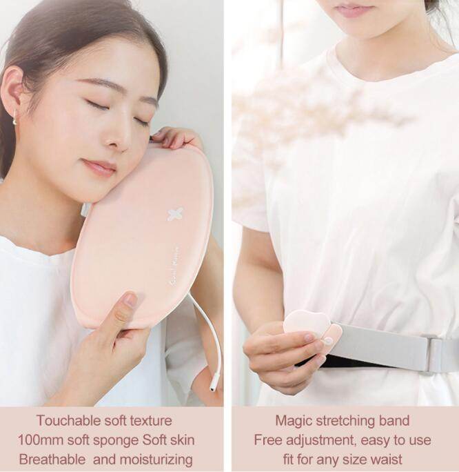 Rechargeable Relaxation Menstrual Pain Patch Relieving Massage Belt - ZEEKO.AE