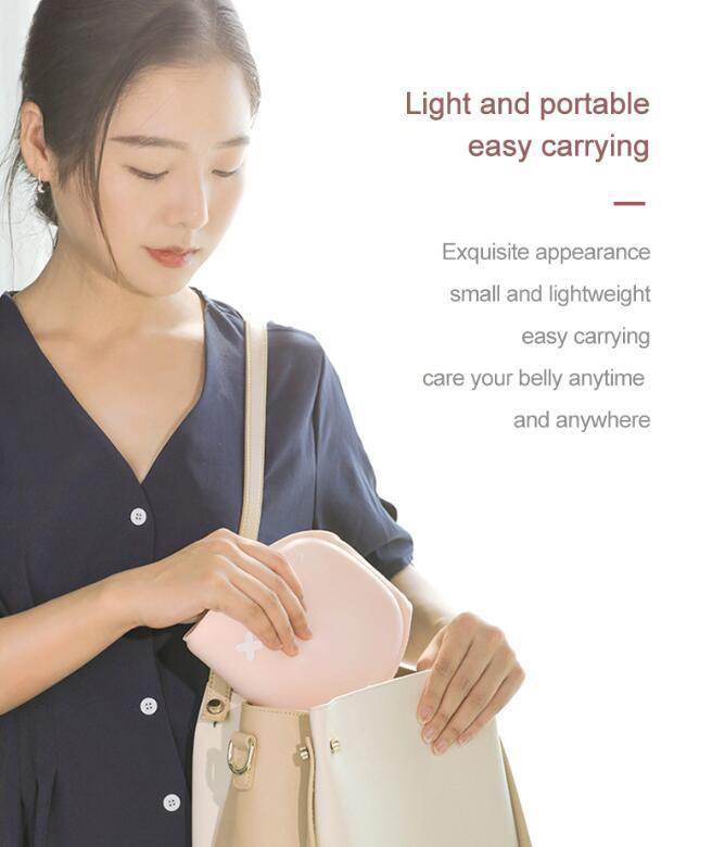 Rechargeable Relaxation Menstrual Pain Patch Relieving Massage Belt - ZEEKO.AE