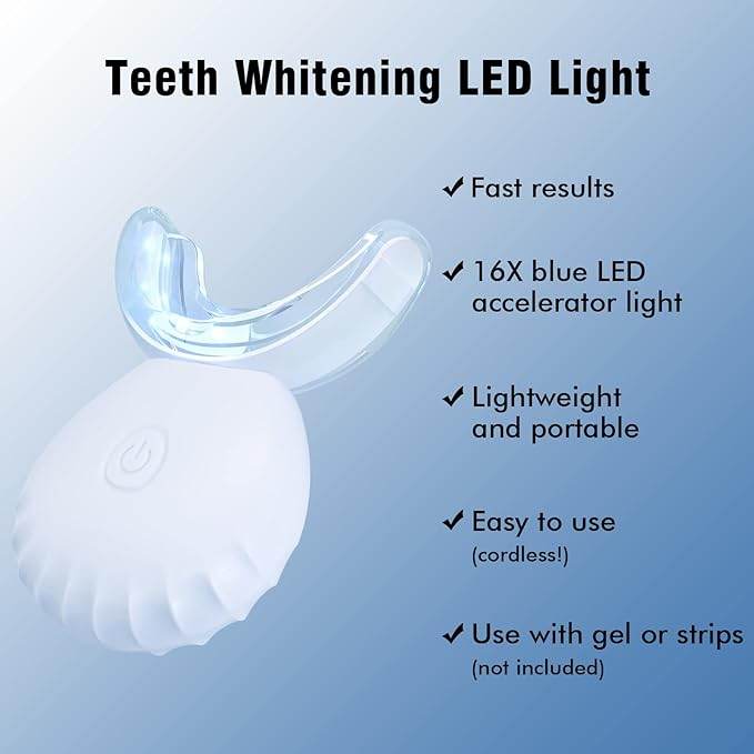 Rechargeable Teeth Whitening Light Kit - ZEEKO.AE