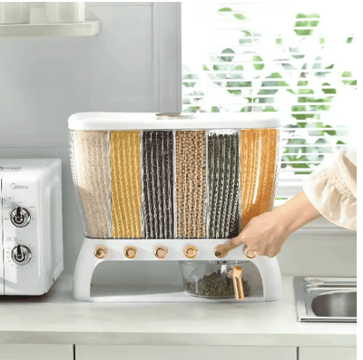 Rice Bin Divider (6-Section) - ZEEKO.AE