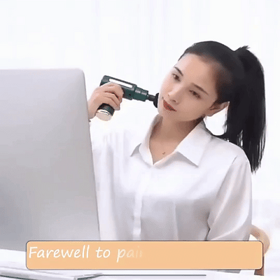 Ultimate Muscle Recovery Massage Gun with 4 Interchangeable Heads - FH-820 - ZEEKO.AE