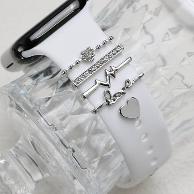 Strap DIY Decorative Buckle Silicone Watch Accessories - ZEEKO.AE