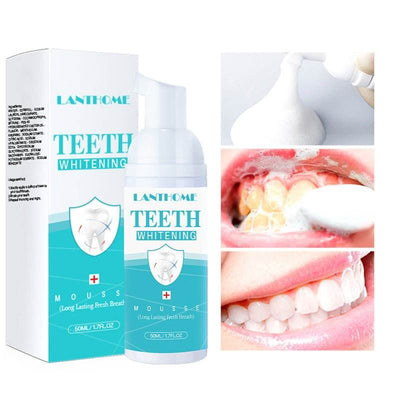 Teeth Whitening Mousse Cleaning Teeth Care Oral Cleaning Care Foam - ZEEKO.AE