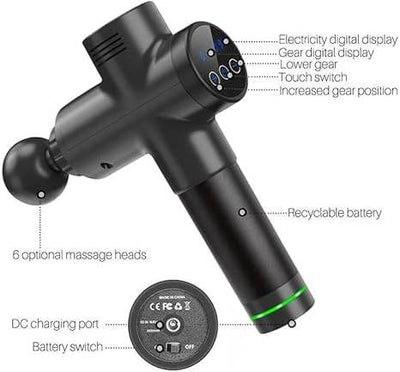 Rejuvenating USB Facial Massage Gun for Ultimate Relaxation - ZEEKO.AE