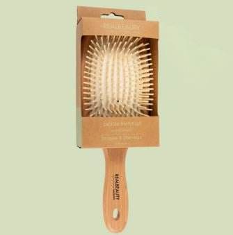 Wooden Hair Brush (RB-795) - ZEEKO.AE