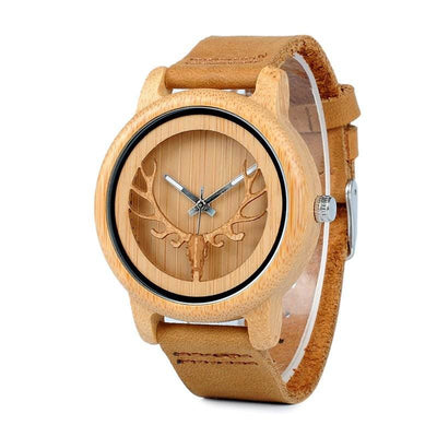 Wooden Watch - ZEEKO.AE